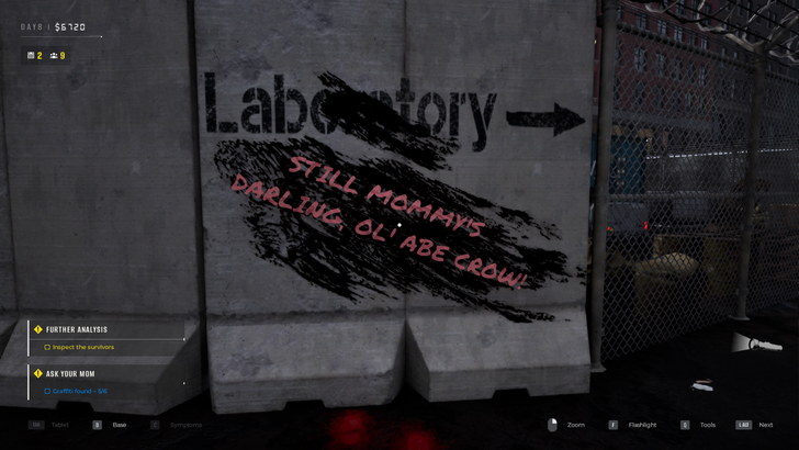 Quarantine Zone The Last Check Vandalism Poem