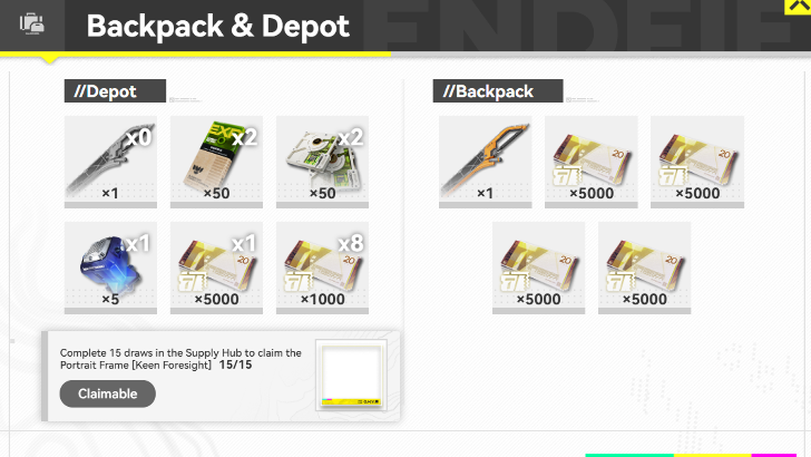 Best Rewards to Get in Final Prep Orders Web Event