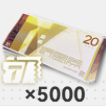 Final Prep Orders T-Creds x5000