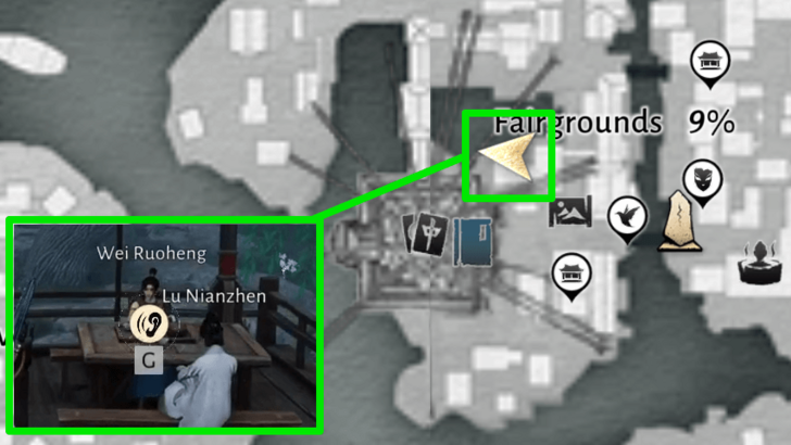 One Fate, One Meeting Map Location