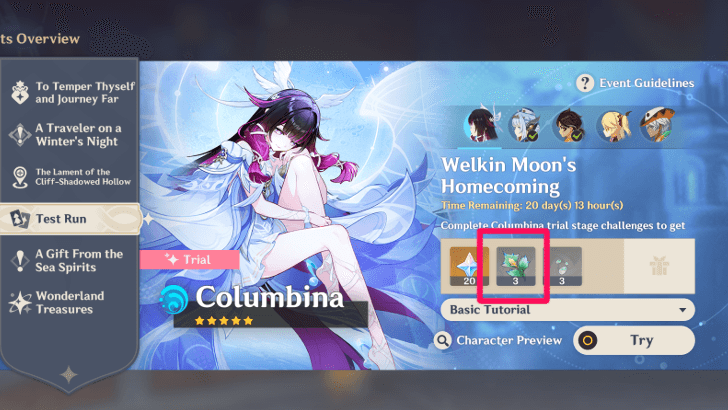 Three Winter Icelea from the Test Run