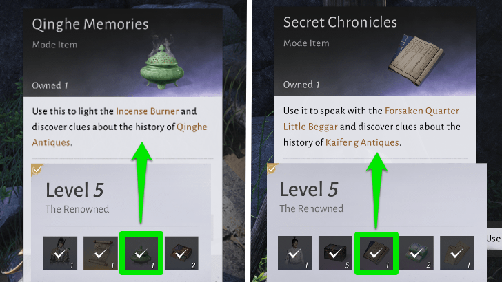 Qinghe Memories and Secret Chronicles