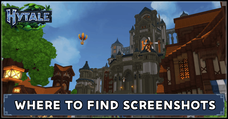 Where to find screenshots