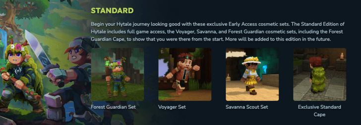 Hytale Standard Edition Content