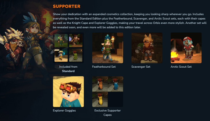 Hytale Supporter Edition Content