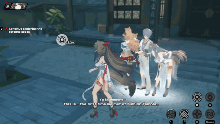 Try to Touch the Moment of a Memory