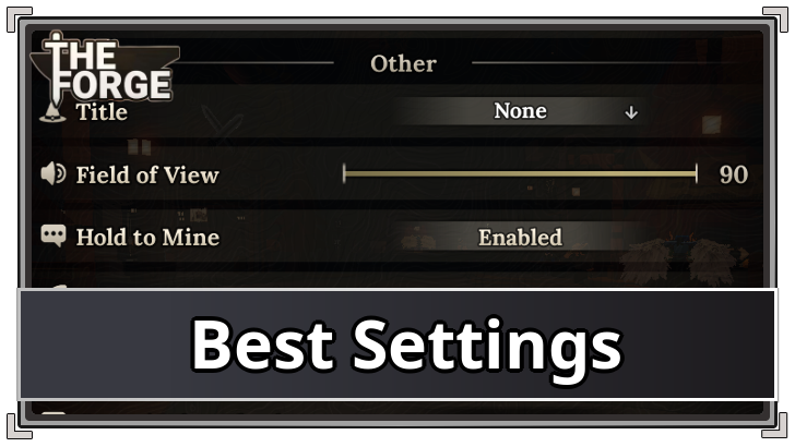 The Forge Best Settings.png