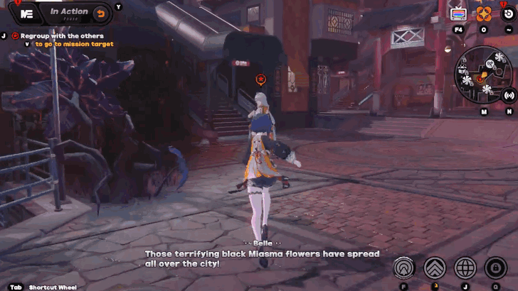 Regroup with the others