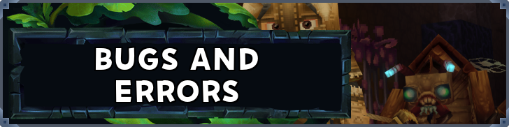 Hytale Bugs and Errors