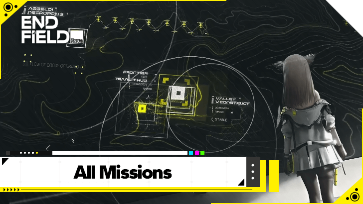 Arknights Endfield All Missions