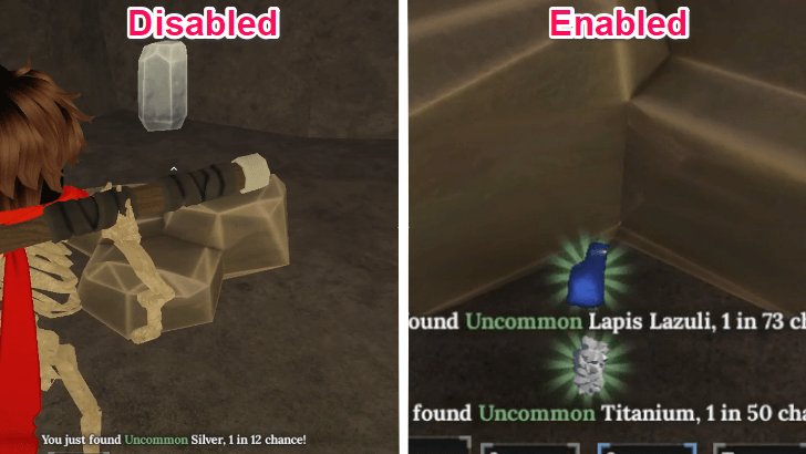 Disable Show Item on Notifcations