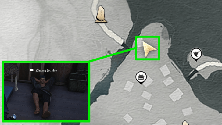 Where Winds Meet - Moonveil Mountain - Zhang Jiushu Location