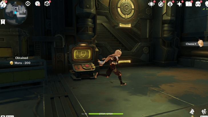 Genshin Impact Return to Sender Walkthrough - Examine the terminal