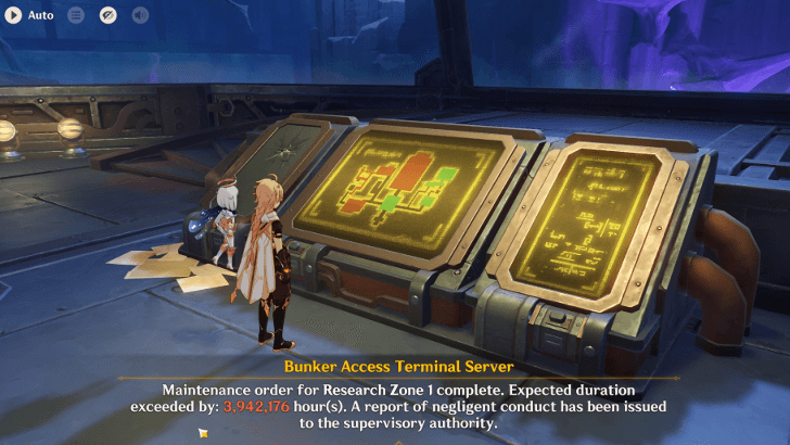 Genshin Impact Return to Sender Walkthrough - Return to the main control terminal