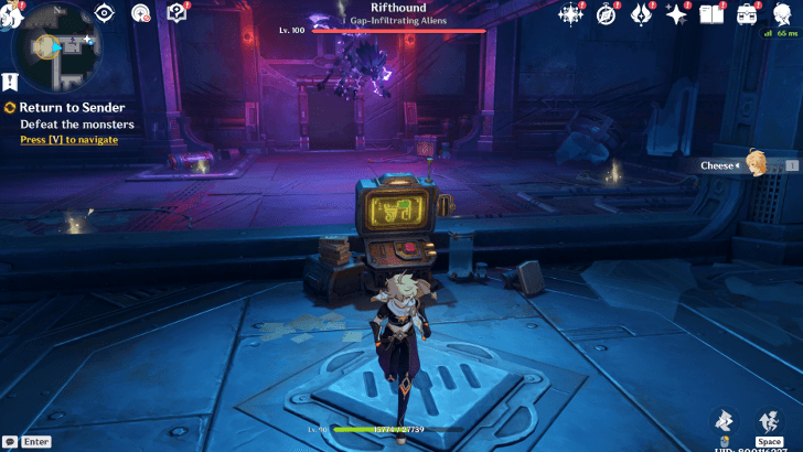 Genshin Impact Return to Sender Walkthrough - Defeat the Rifthound