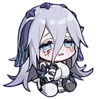 Crying Narja Sticker