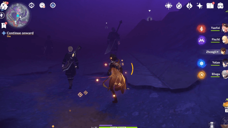 Genshin When War Songs Rise - Go to the Clifftop Camp