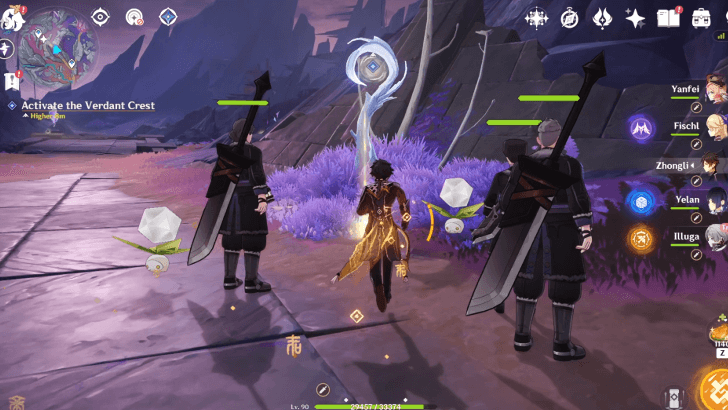 Genshin When War Songs Rise Focal Point of Ancient Array I Step 2