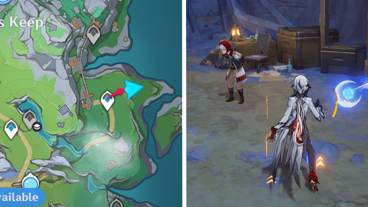 Genshin Impact - Hiljetta Location