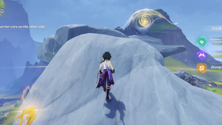 Genshin - Tower of Inversion - Activate the Barrier Core on the Other Side