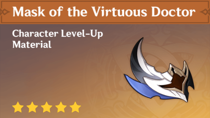 Genshin Impact - How to Get Mask of the Virtuous Doctor and Effects