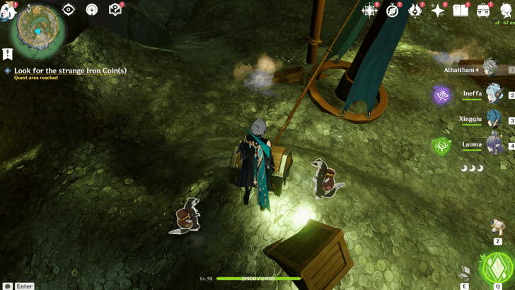 Where to Find the Strange Iron Coins 1