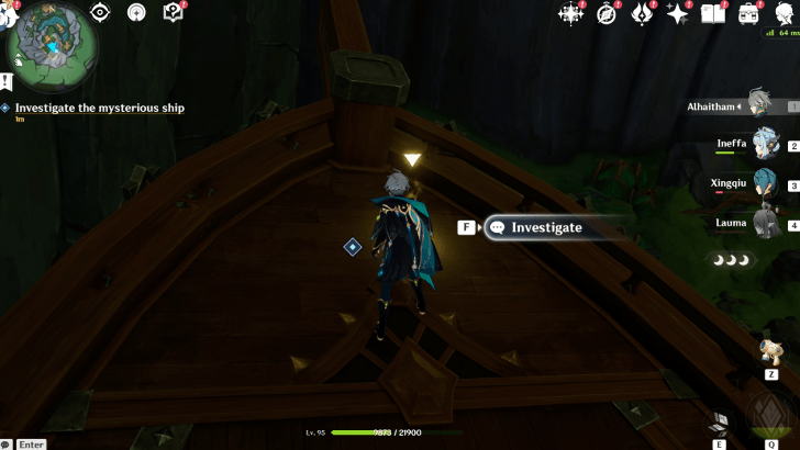 Genshin Impact Return to Sender Walkthrough - Investigate the mysterious ship