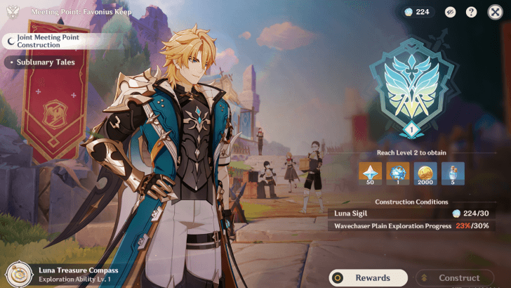Genshin Impact - Unlock Favonius Keep Meeting Point