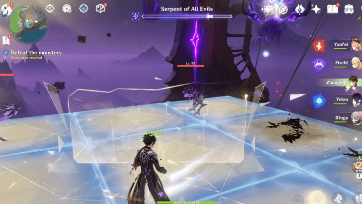 Genshin The Last Night the First Light - Activate the Amplifiers Step 1