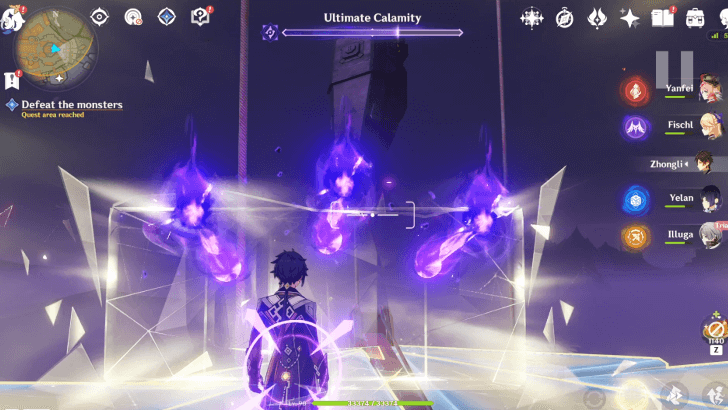 Genshin The Last Night the First Light - Activate the Amplifiers Step 2