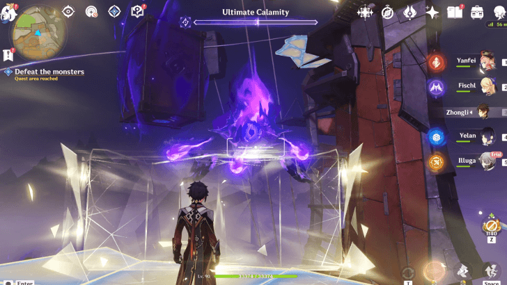 Genshin The Last Night the First Light - Activate the Amplifiers Step 3