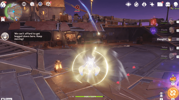 Genshin Impact - The Last Night, the First Light - Go to the Plaza