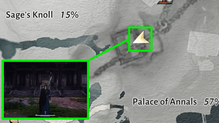 Where Winds Meet - Breeze Post Incident - Palace of Annals Temple Location