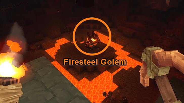 Firesteel Golem Location