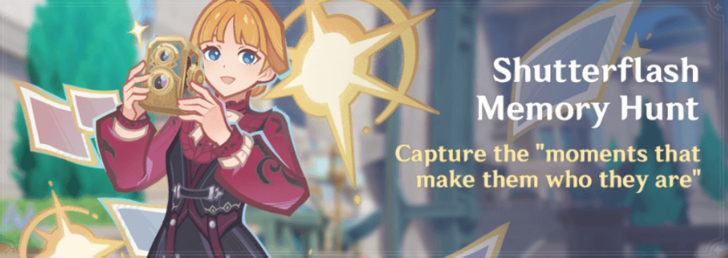 Genshin Impact - Shutterflash Memory Hunt Event