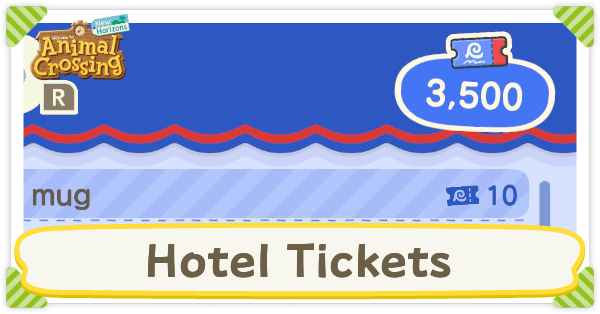 ACNH - How to Farm Hotel Tickets