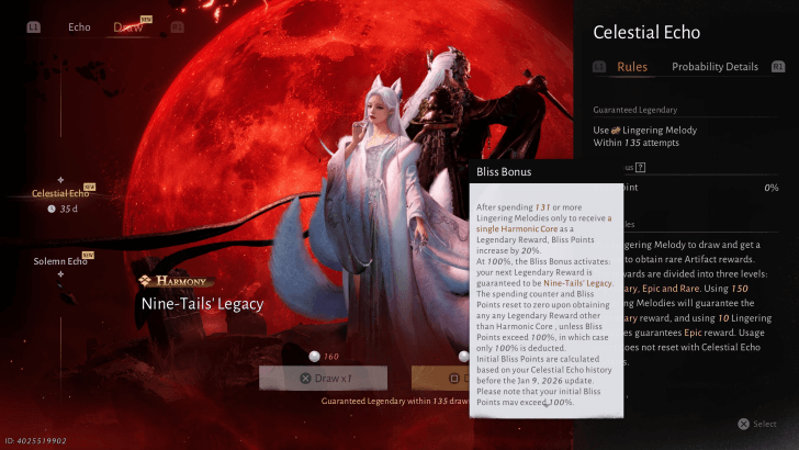 Guaranteed After Maxing Out Bliss Points