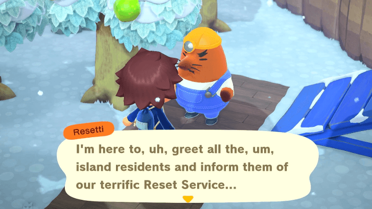 Finding Resetti