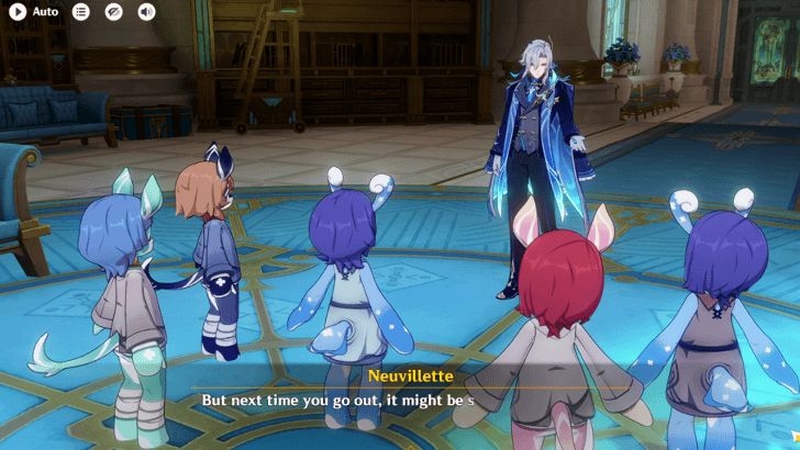 Genshin Impact A Gift From the Sea Spirits Quest Neuvi new Outfit