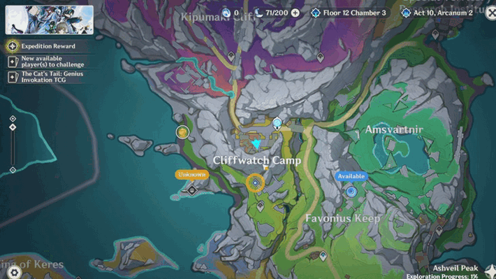 Missing Transport Map