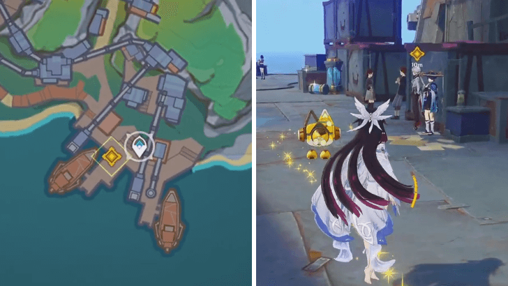 Head to the Port and Look for Your Companions