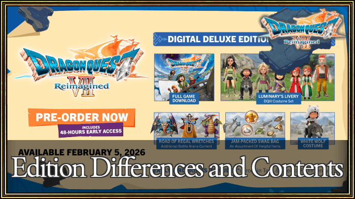 Dragon Quest VII Reimagined -  All Editions
