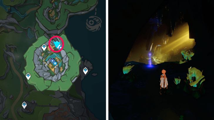 Genshin - Viewpoint in The Final Treasure Site