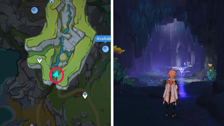 Genshin - Viewpoint in Sanctum of Departed Heroes