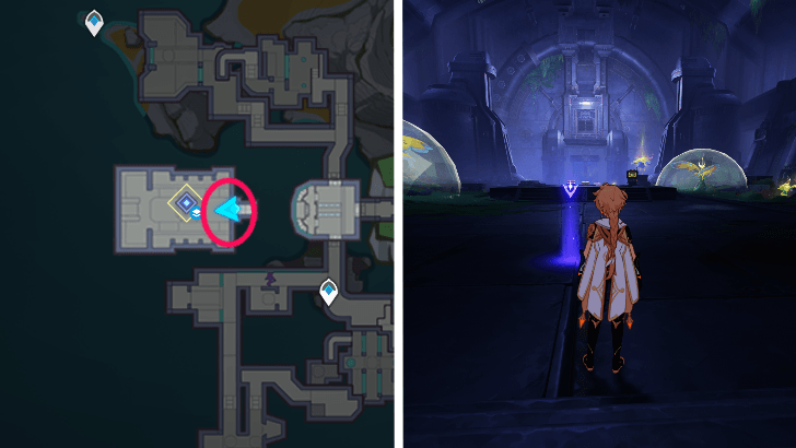 Genshin - Viewpoint in Abandoned Bunker