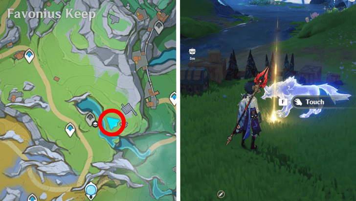 Genshin Impact Boreas Presence Phantom Wolf 1 Step 2