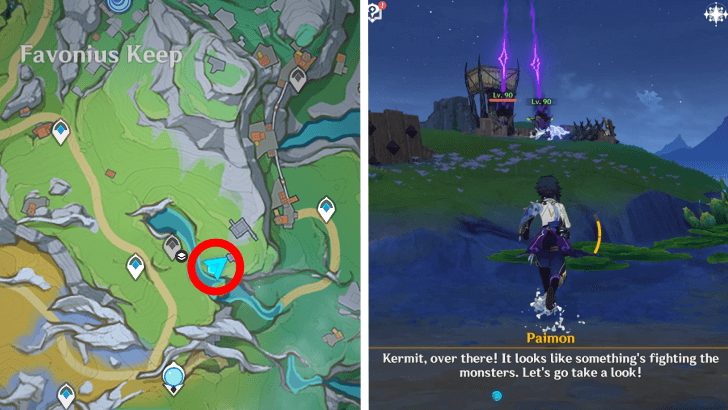 Genshin Impact Boreas Presence Phantom Wolf 1 Step 1