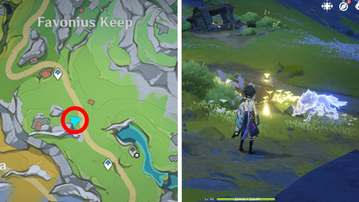 Genshin Impact Boreas Presence Phantom Wolf 2 Step 2