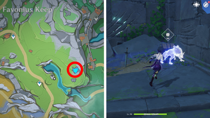 Genshin Impact Boreas Presence Phantom Wolf 3 Step 3