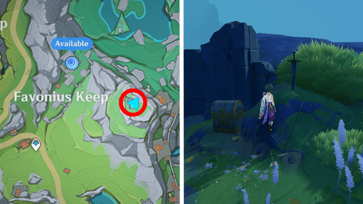 Genshin - Boreas Presence Location